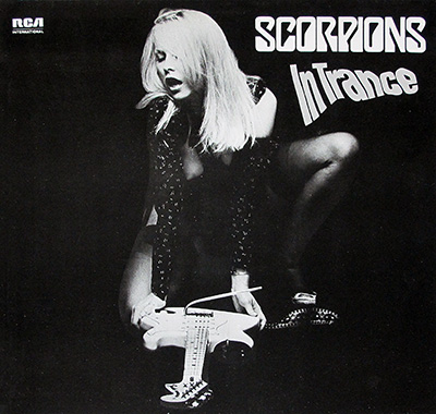 SCORPIONS - In Trance Uncensored album front cover vinyl record
